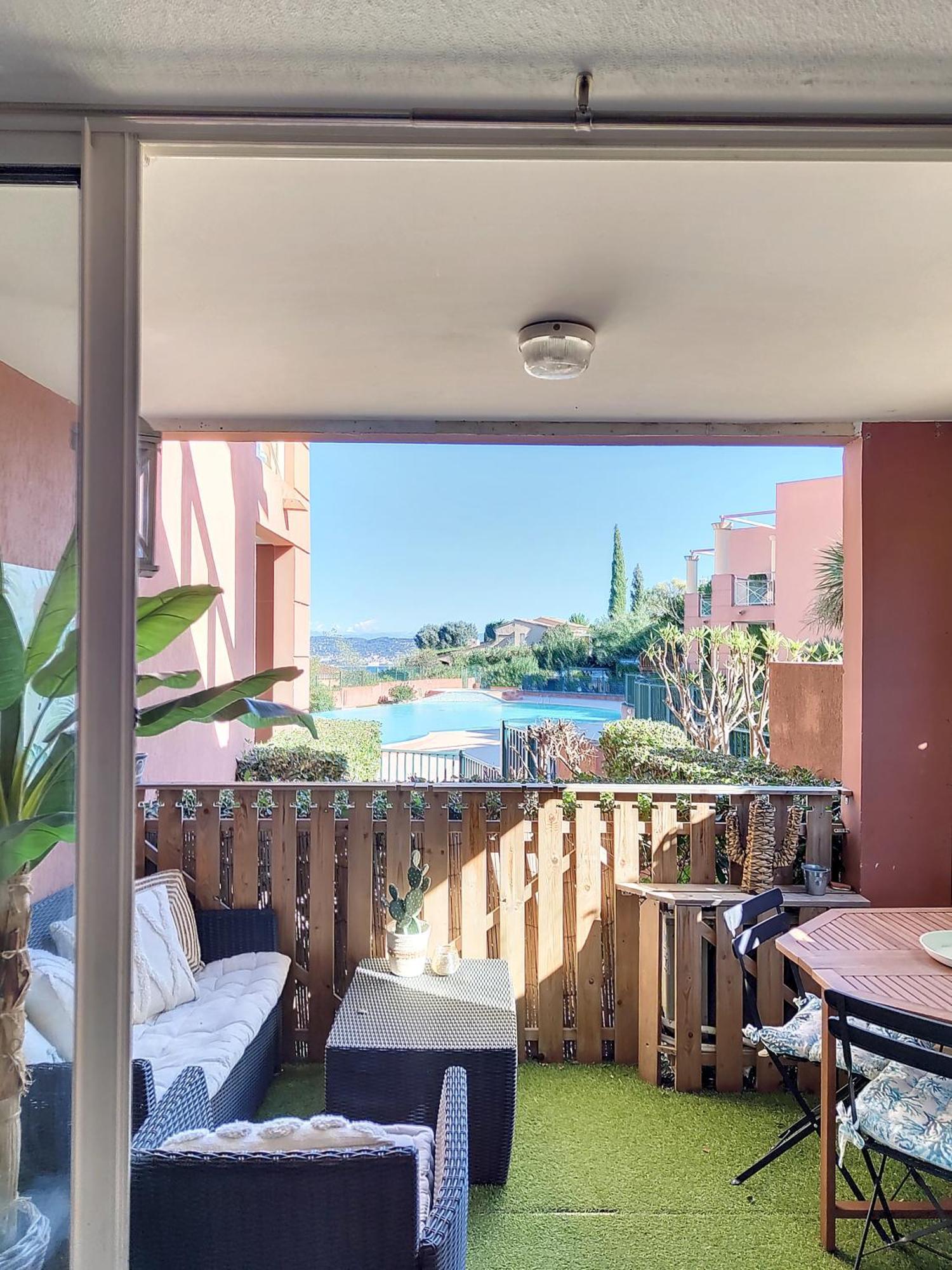 Vue Mer, Piscine, Free Parking Apartment Théoule-sur-Mer Екстериор снимка
